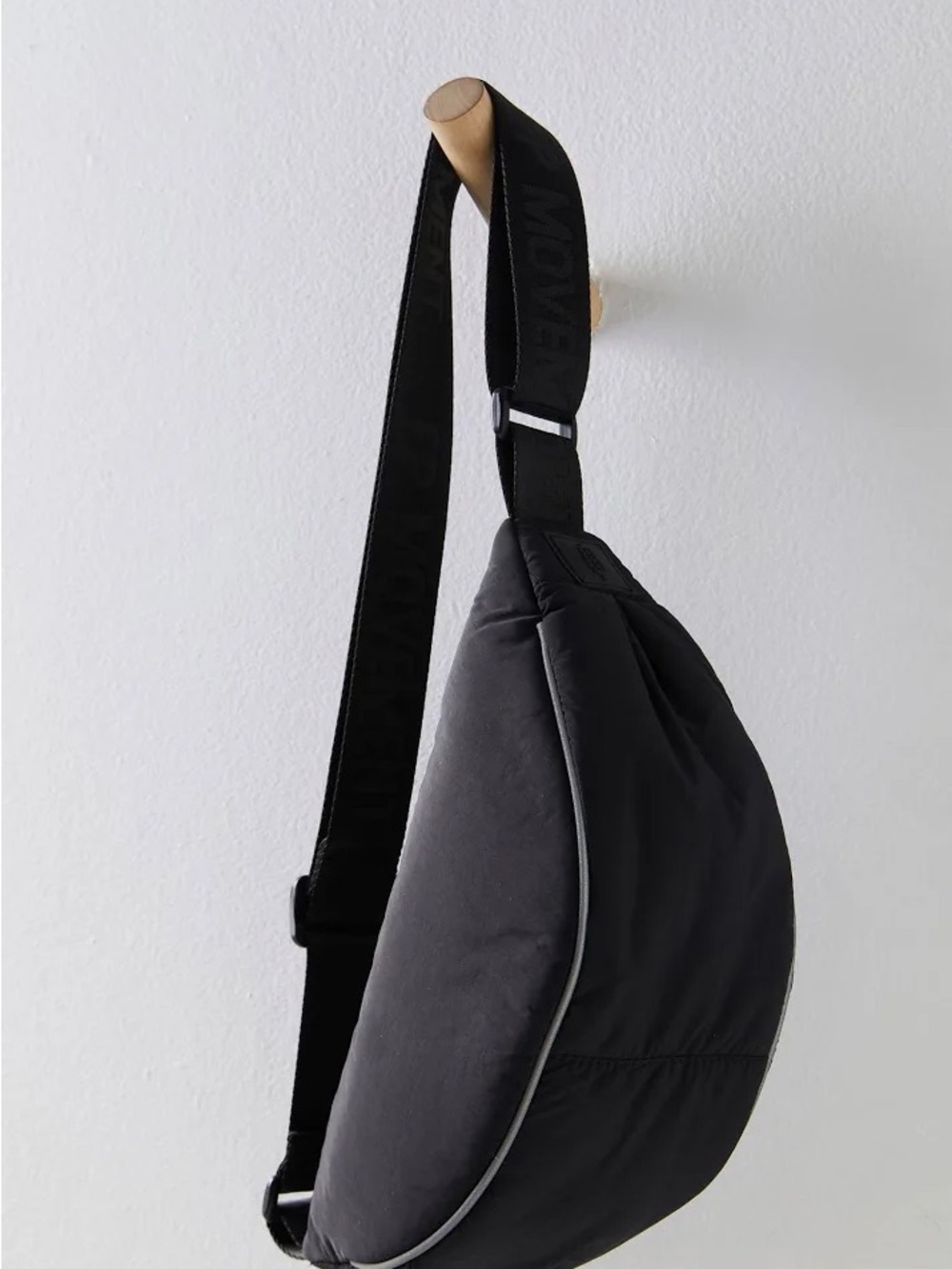FP Movement by Free People Black Crescent Crossbody Bag - Picture 3 of 6